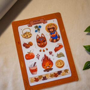 Planche d'autocollant - Automne