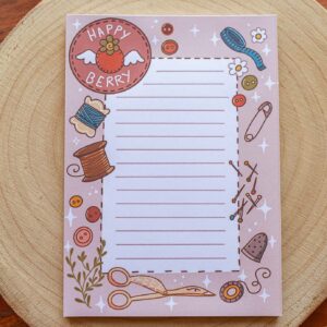 Bloc-Notes -Couture "Happy Berry"