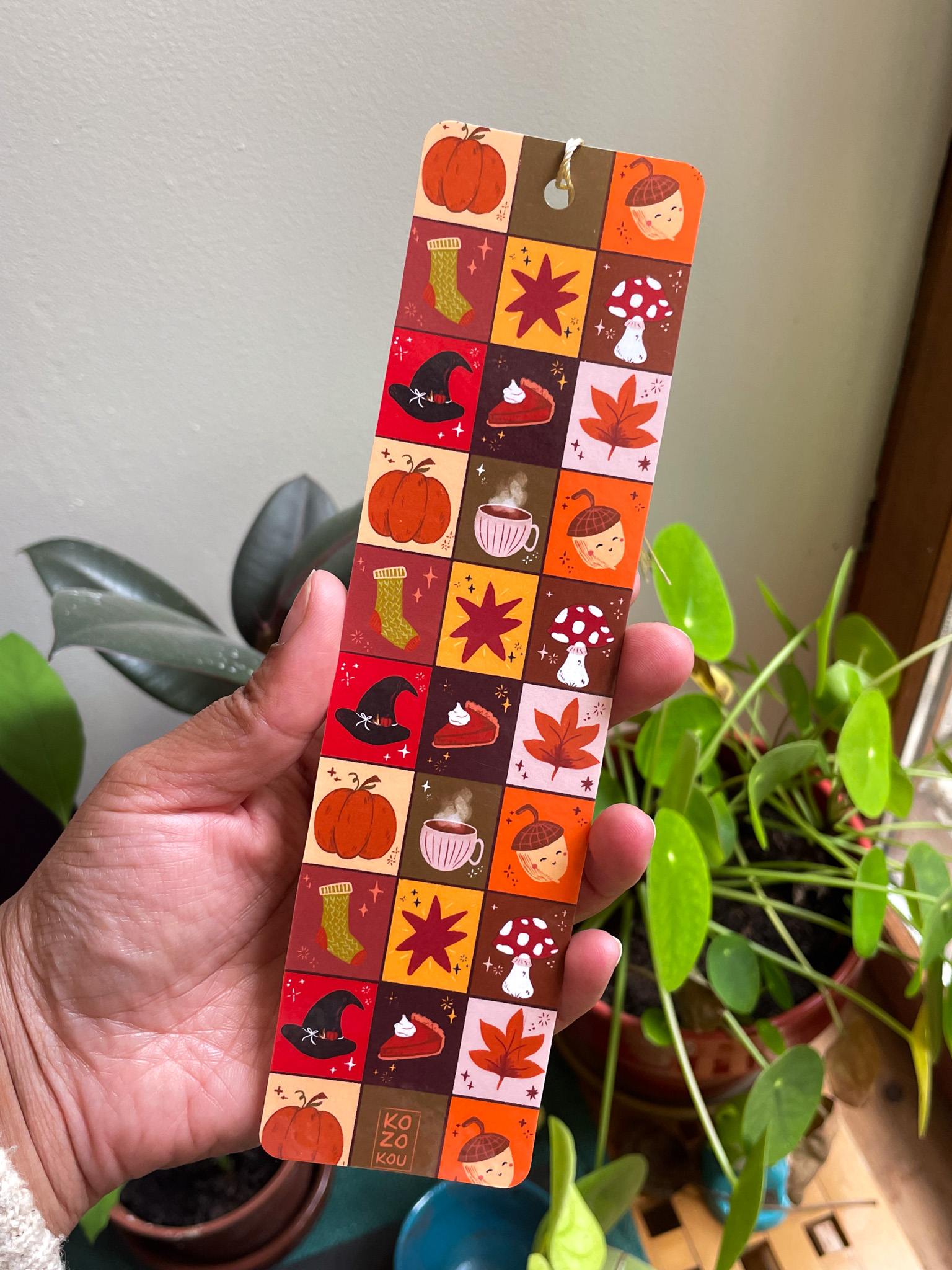 Marque-Page - Patchwork Automne