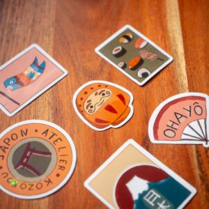 Lot de Stickers - Souvenirs du Japon