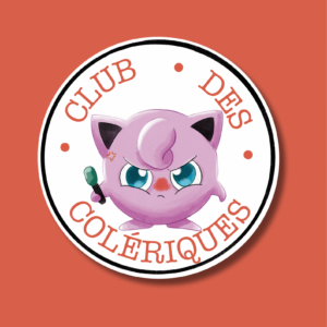 Sticker – Club des colériques (Rondoudou) 😤