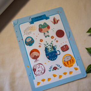 Planche d'autocollant - Printemps