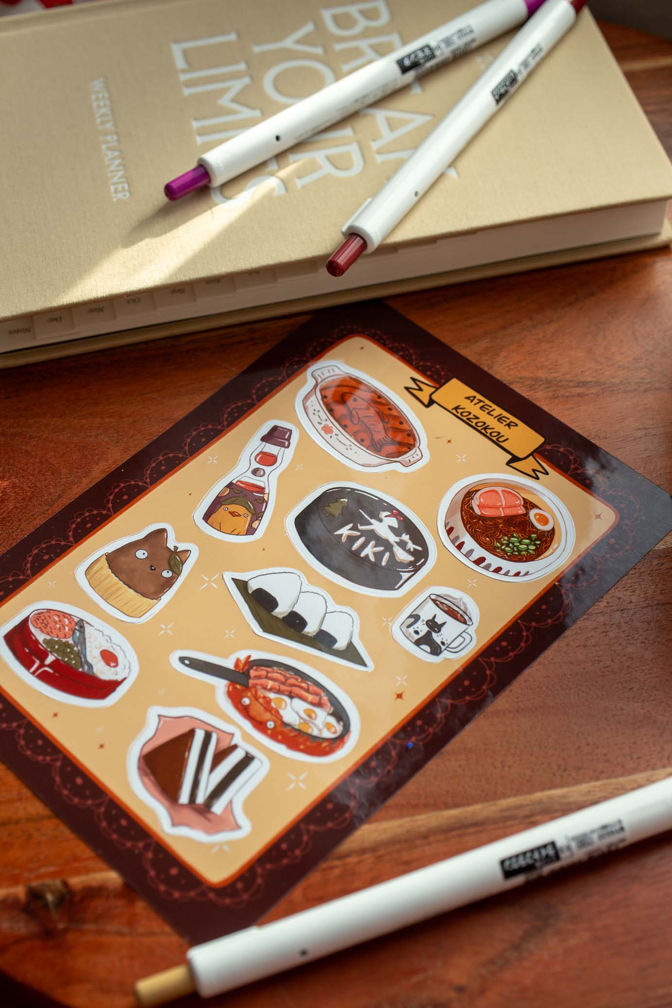 Planche d'autocollant - Gourmandise Magique – Image 5