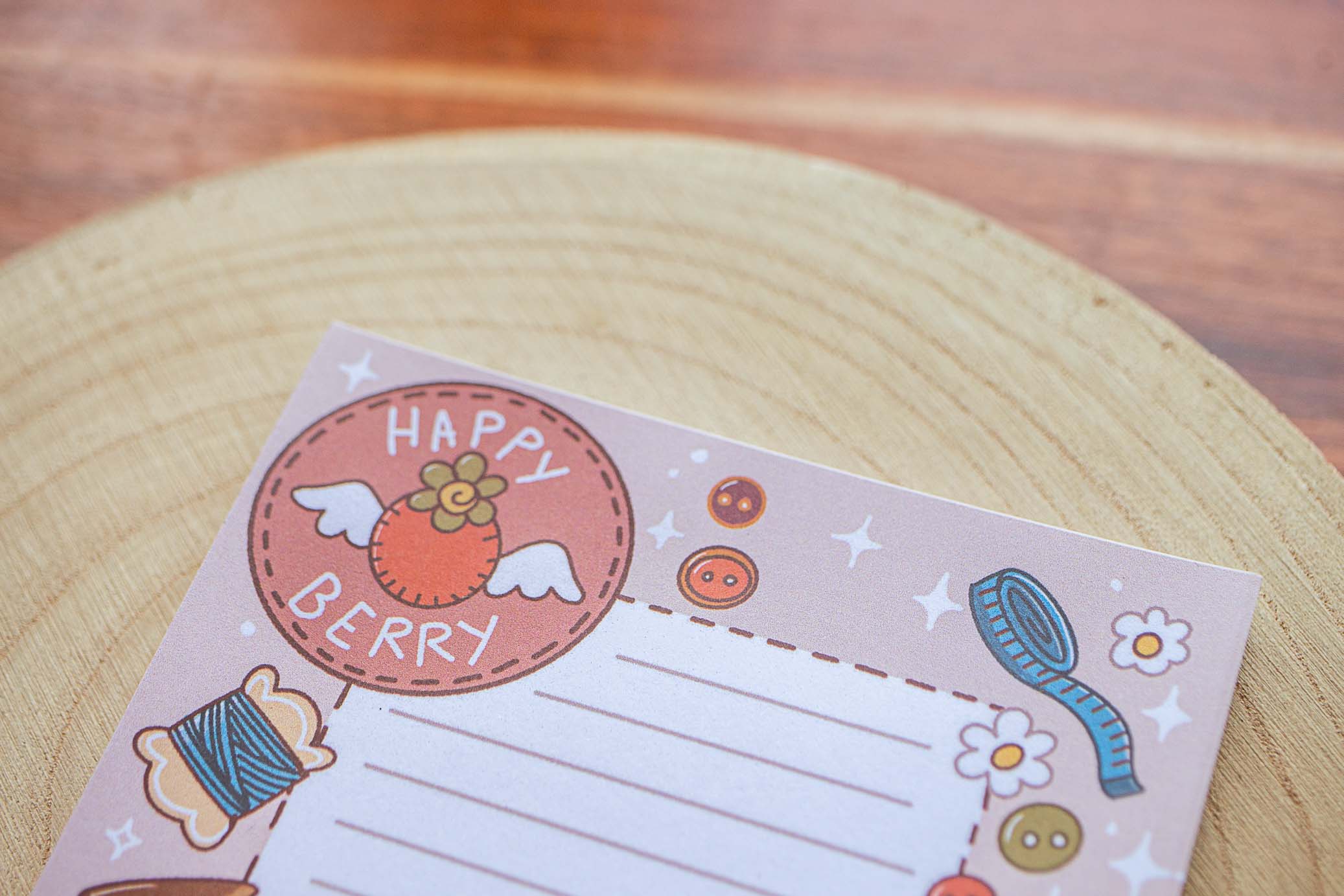 Bloc-Notes -Couture "Happy Berry" – Image 3