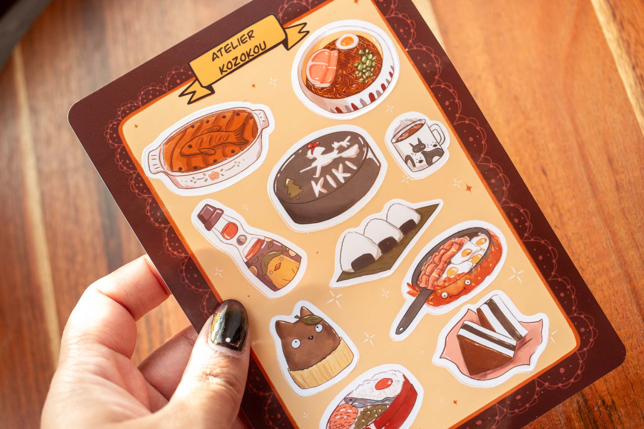 Planche d'autocollant - Gourmandise Magique – Image 4