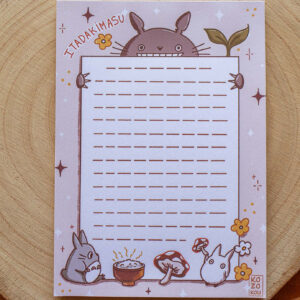 Bloc-Notes - Totoro