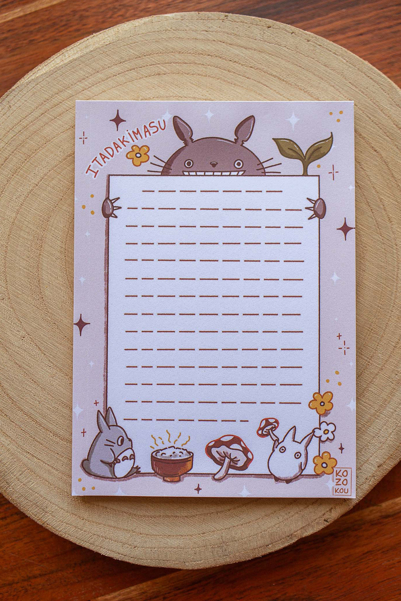 Bloc-Notes - Totoro