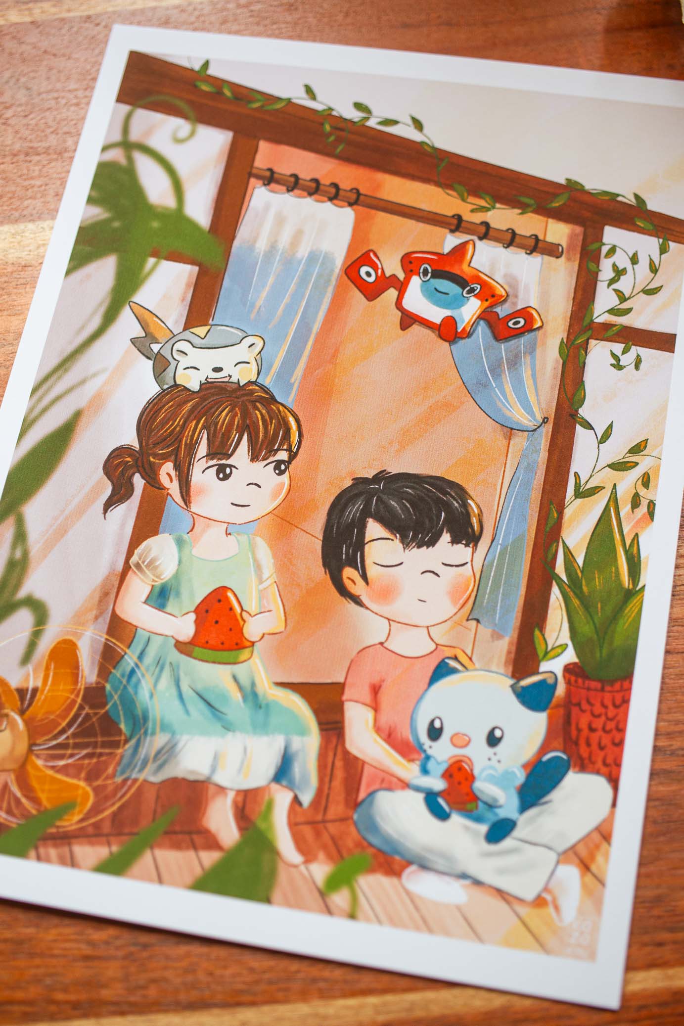 Affiche Pastèque et Pokémon – Image 2