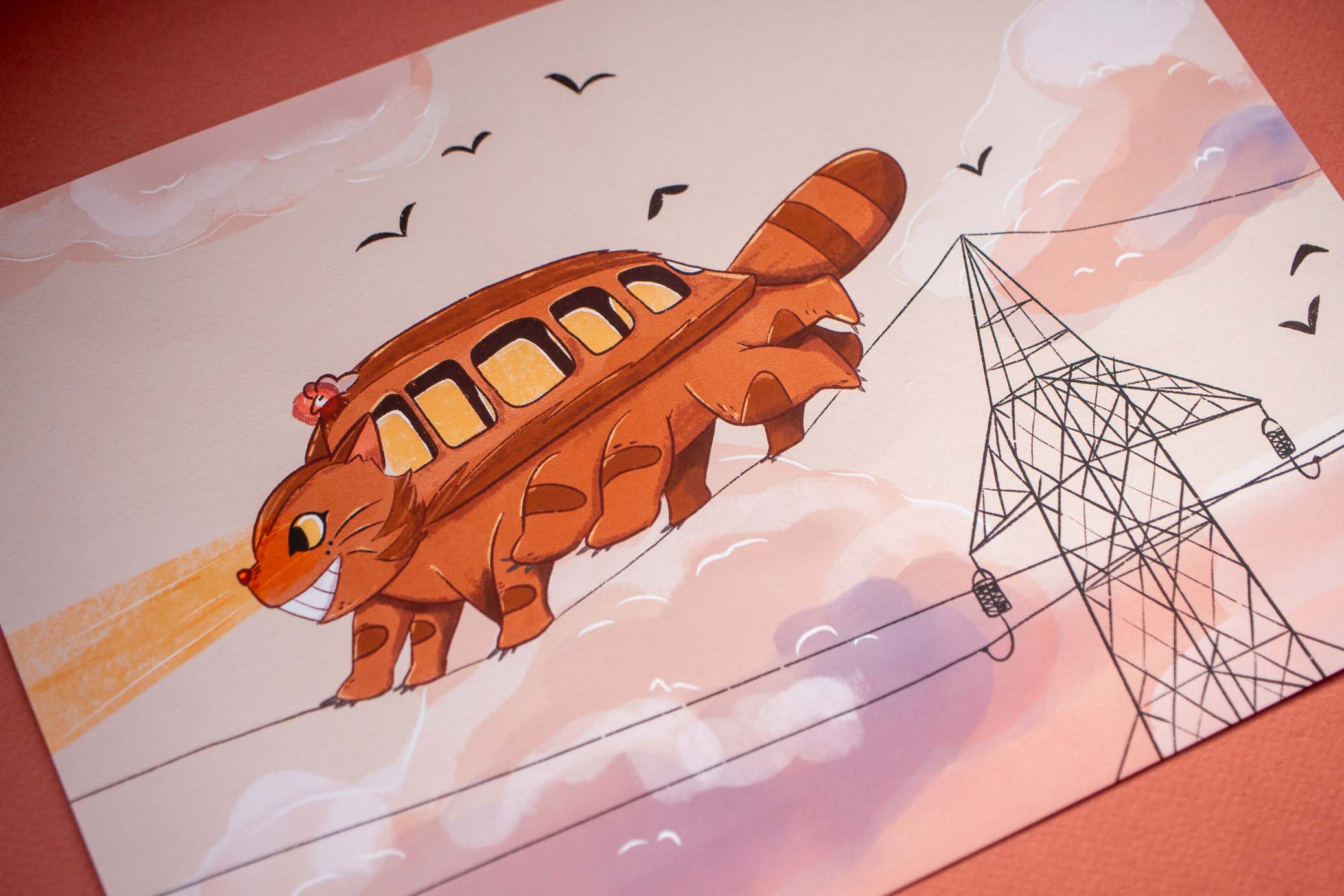 Le chat Bus - Illustration – Image 2