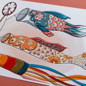 Koi no bori - Illustration - Affiche