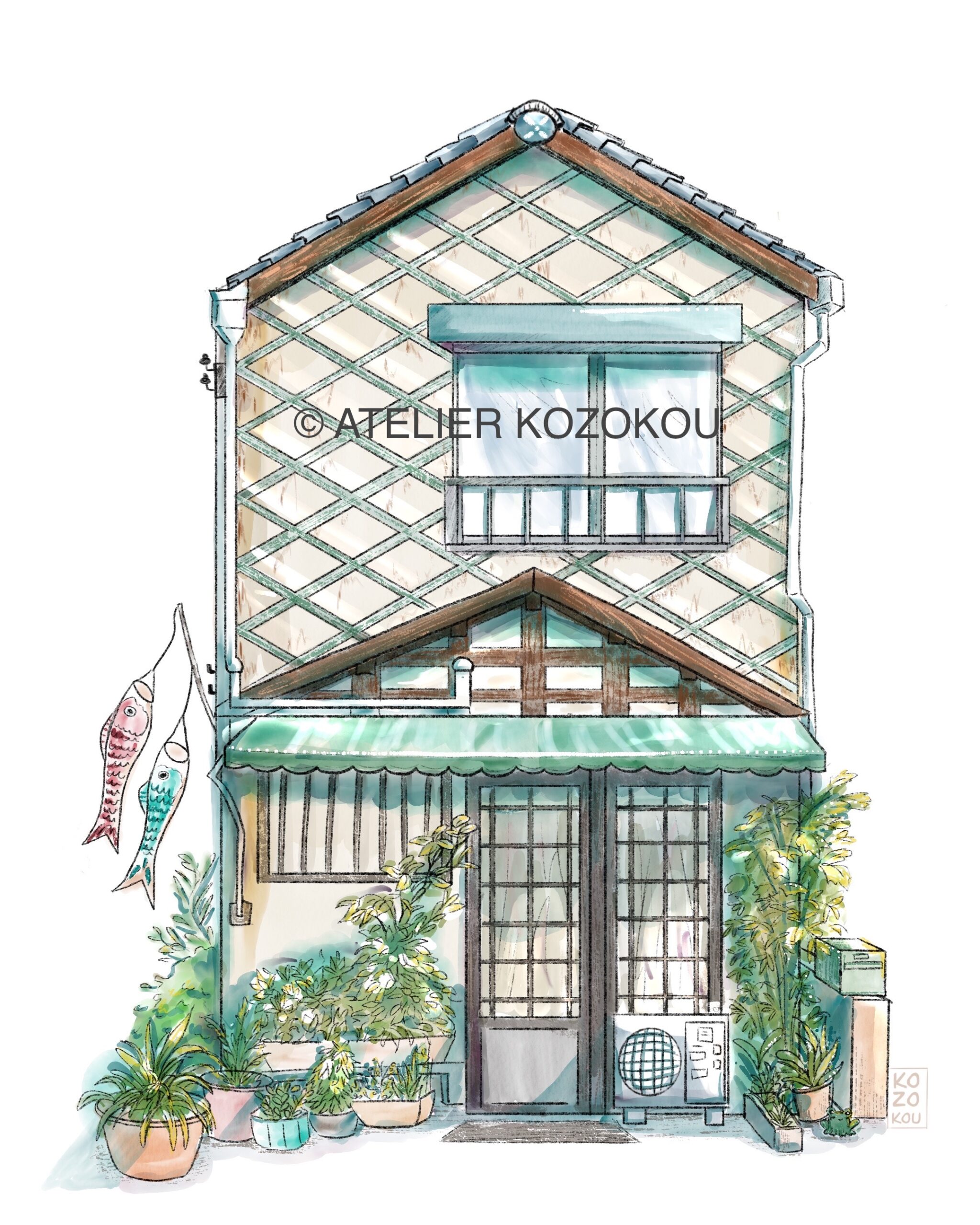 Lot 3 affiches - Facade Japonaise – Image 4