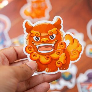 Shisa 左 - Sticker