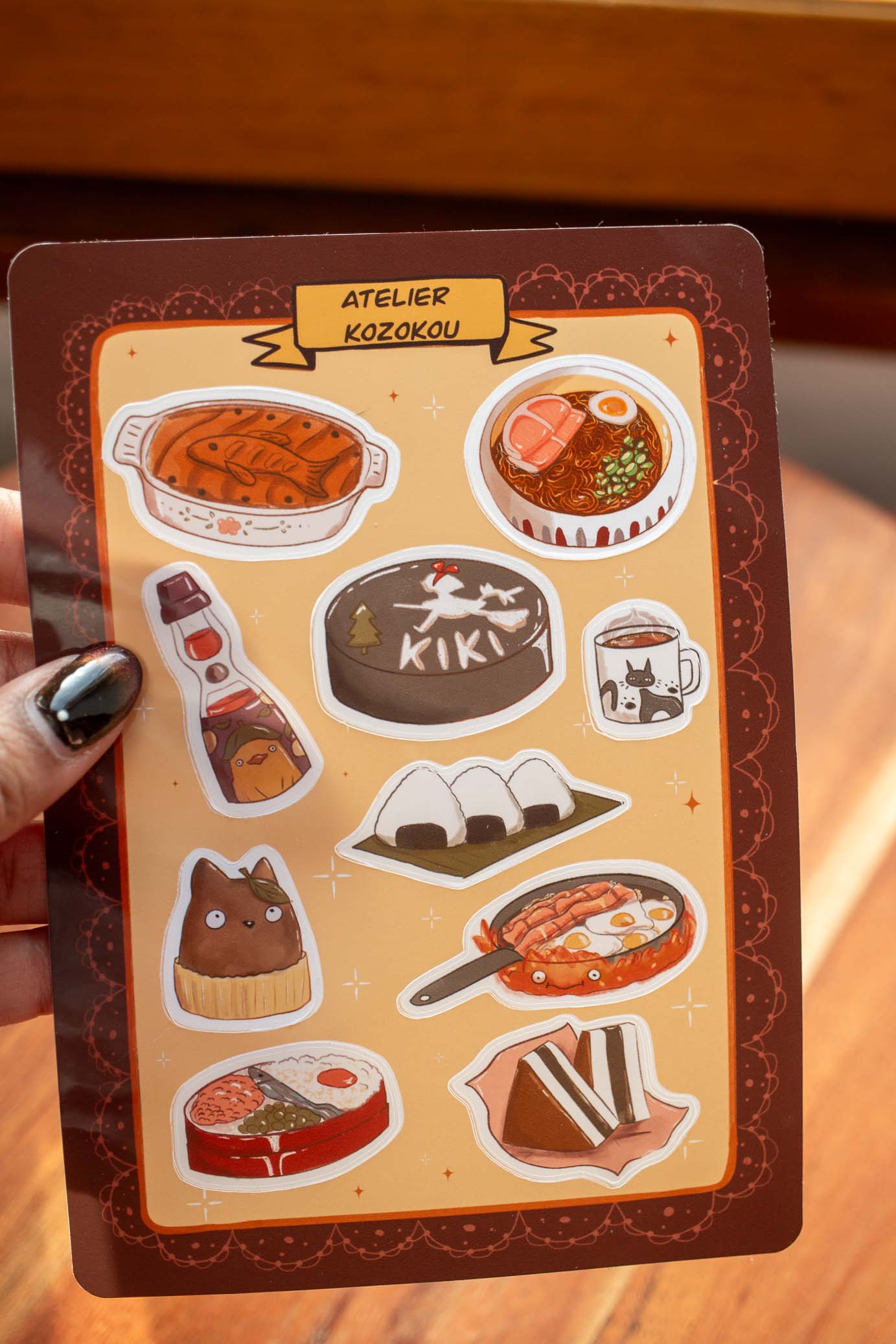 Planche d'autocollant - Gourmandise Magique – Image 2