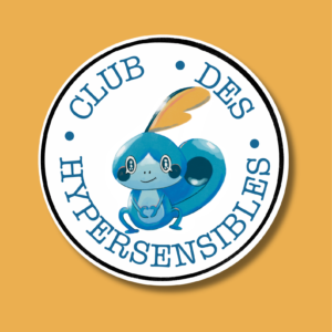 Sticker – Club des hypersensibles (Larméléon) 😢