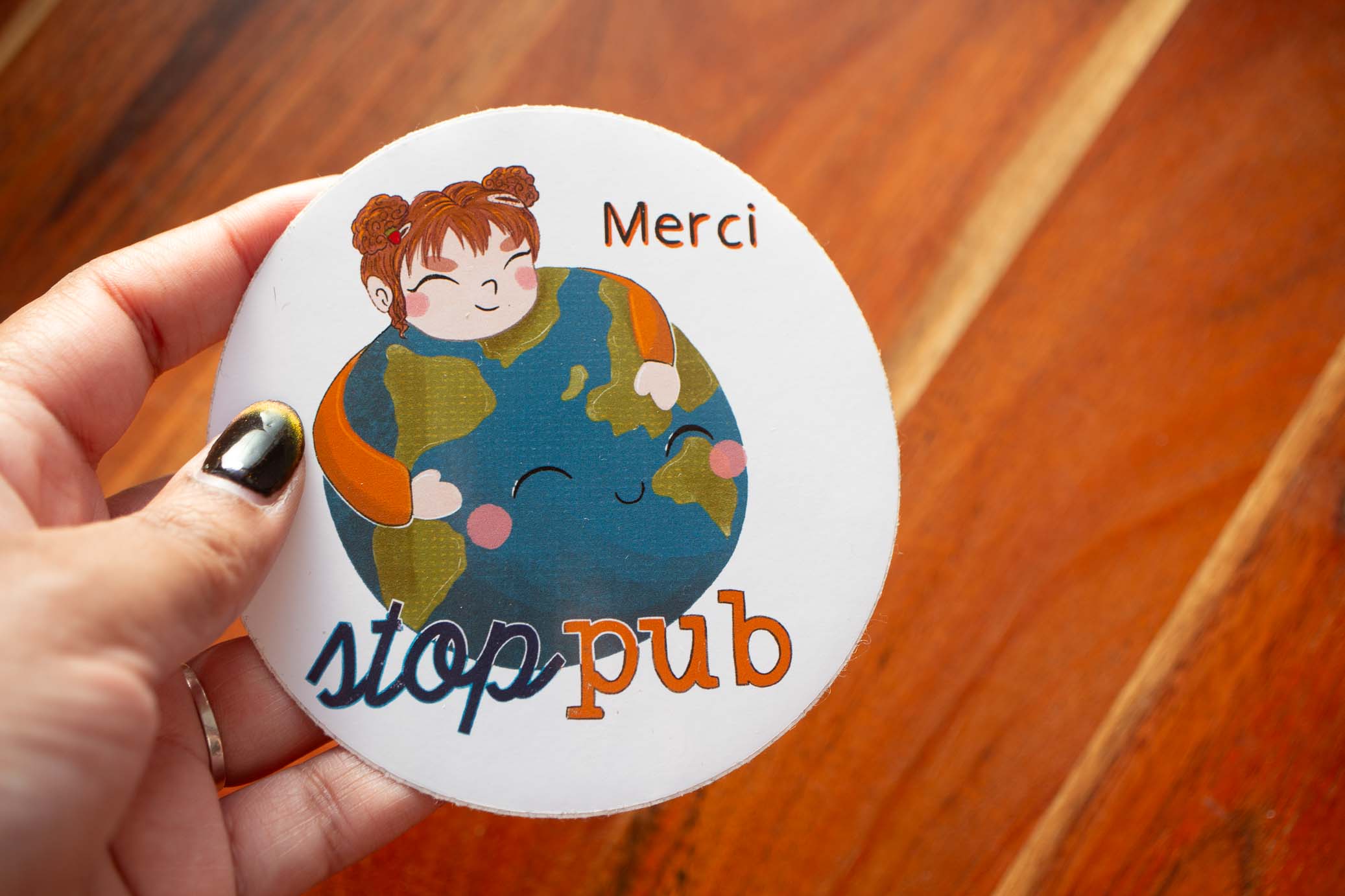 Stop pub - Terre