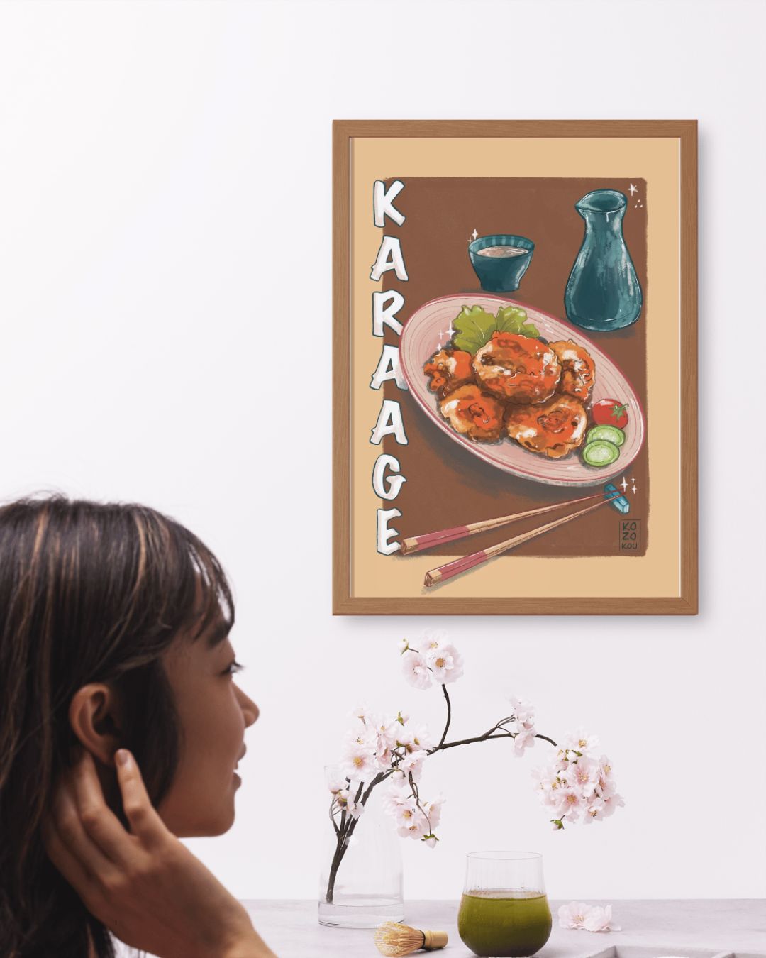 Affiche Karaage- Illustration – Image 2