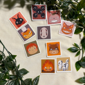 Stickers Ghibli - Lot de 10