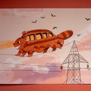 Le chat Bus - Illustration